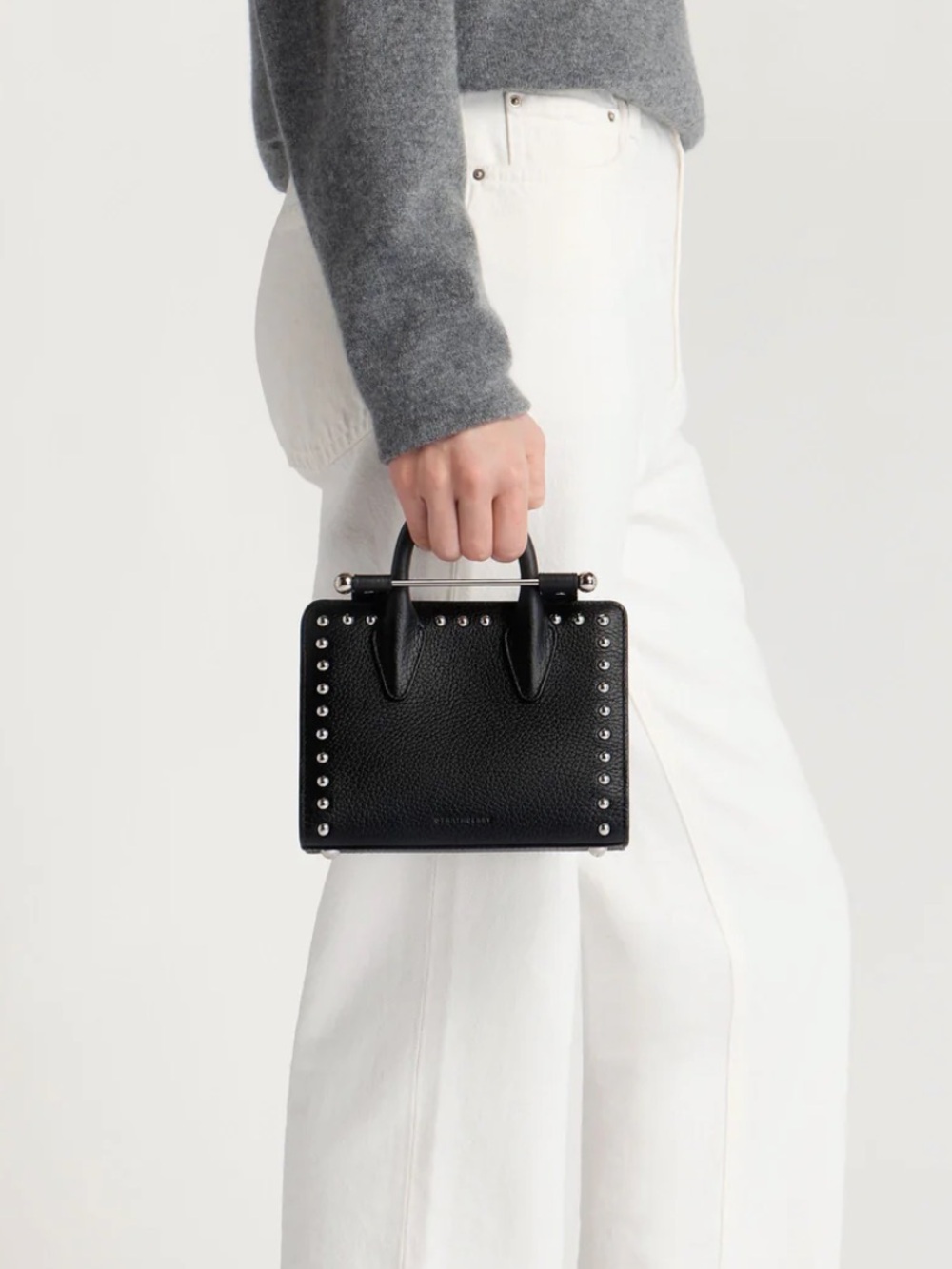 Strathberry Studded Nano Tote - Picture 7 of 8